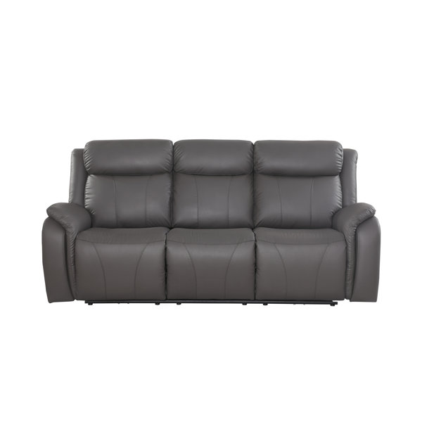 Latitude Run® Ackermanville 85'' Faux Leather Power Reclining Sofa